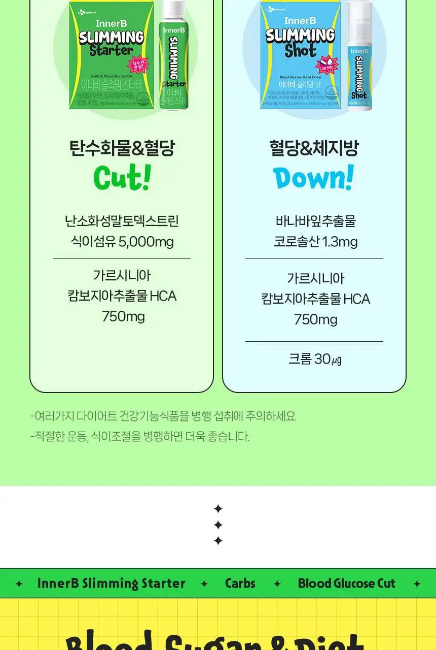 [마시는 식이섬유] CJ 이너비 슬리밍 스타터 5+1병 (6일분) 상세페이지 12